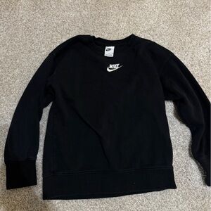 Nike Kids Black Crewneck Sweatshirt